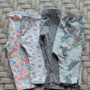 Old Navy Kids Printed Leggings - Multicolor